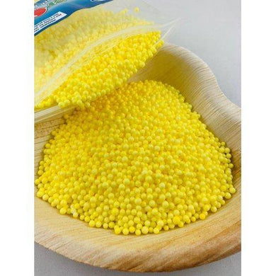 Yellow Confetti Balls - The Base Warehouse
