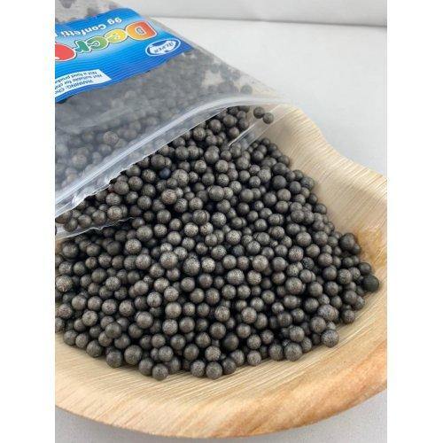 Large Black Confetti Balls - The Base Warehouse