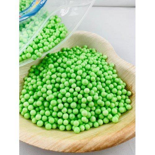 Large Lime Green Confetti Balls - The Base Warehouse