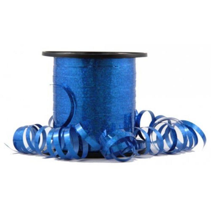 Holographic Blue Curling Ribbon - 225m