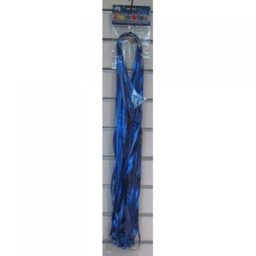 25 Pack Cut & Clipped Metallic Blue Curling Ribbon - 1.75m