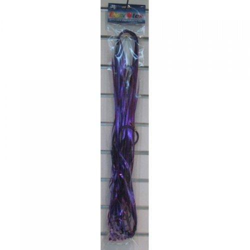 25 Pack Cut & Clipped Metallic Purple Curling Ribbon - 1.75m