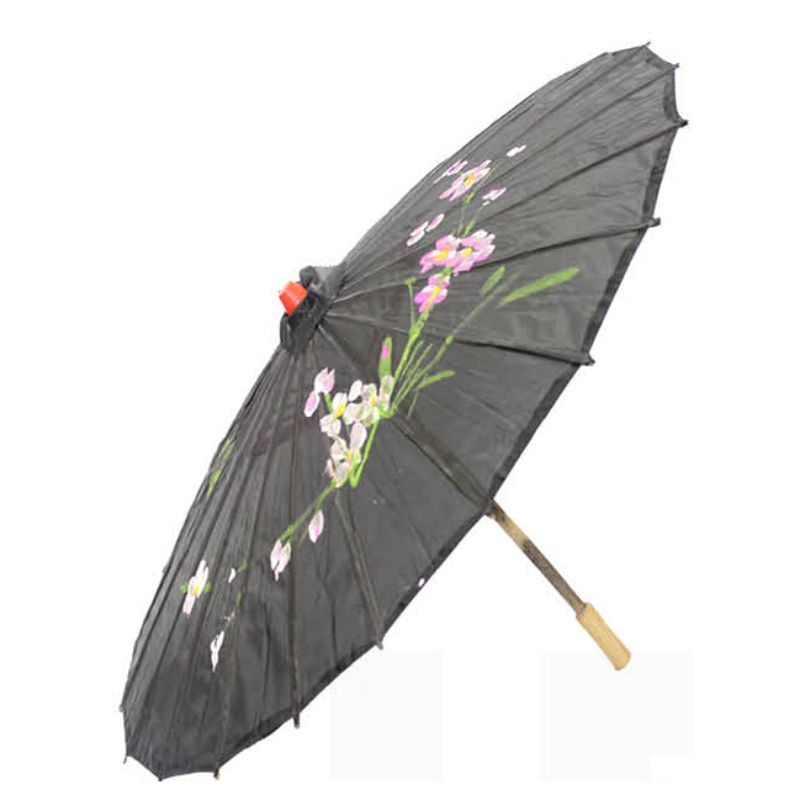 Black Parasol - 50cm x 80cm