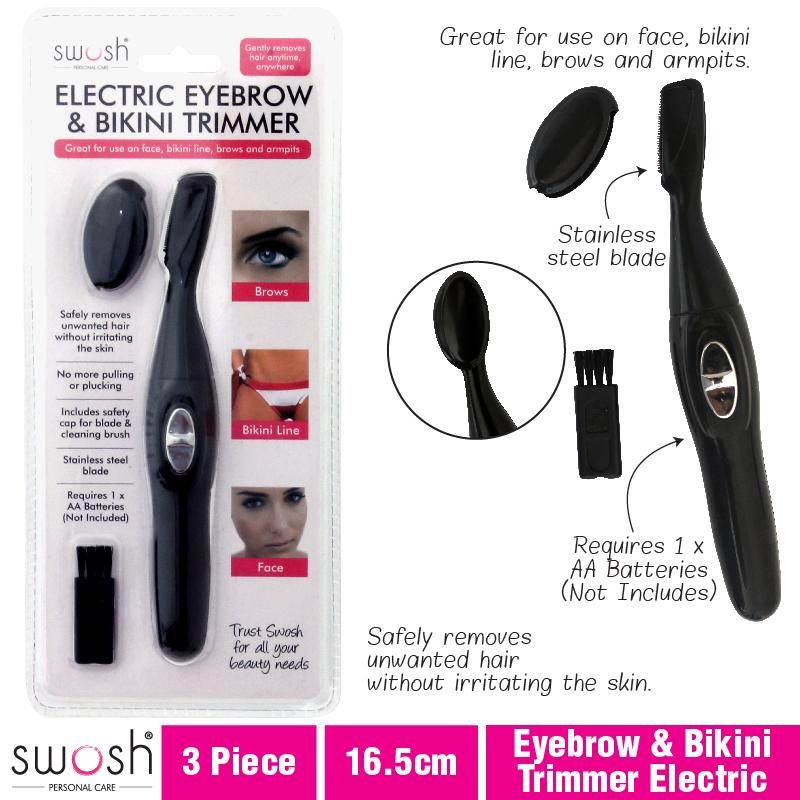 Electric Eyebrow & Bikini Trimmer Set - 16.5cm