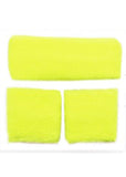 Load image into Gallery viewer, Fluro Yellow Headband & Wristband Set - The Base Warehouse