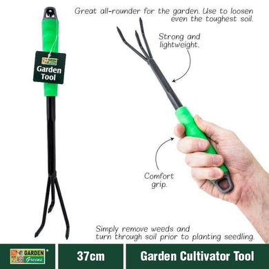 Cultivator Garden Tool - 37cm - The Base Warehouse
