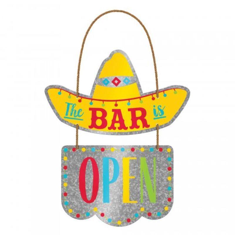 Fiesta Hanging Metal Sign - 27cm x 22cm - The Base Warehouse