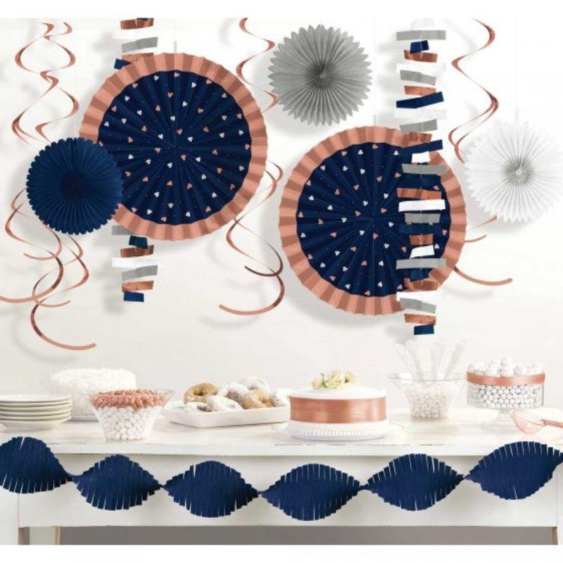 Navy Bride Room Decorating Kit - The Base Warehouse