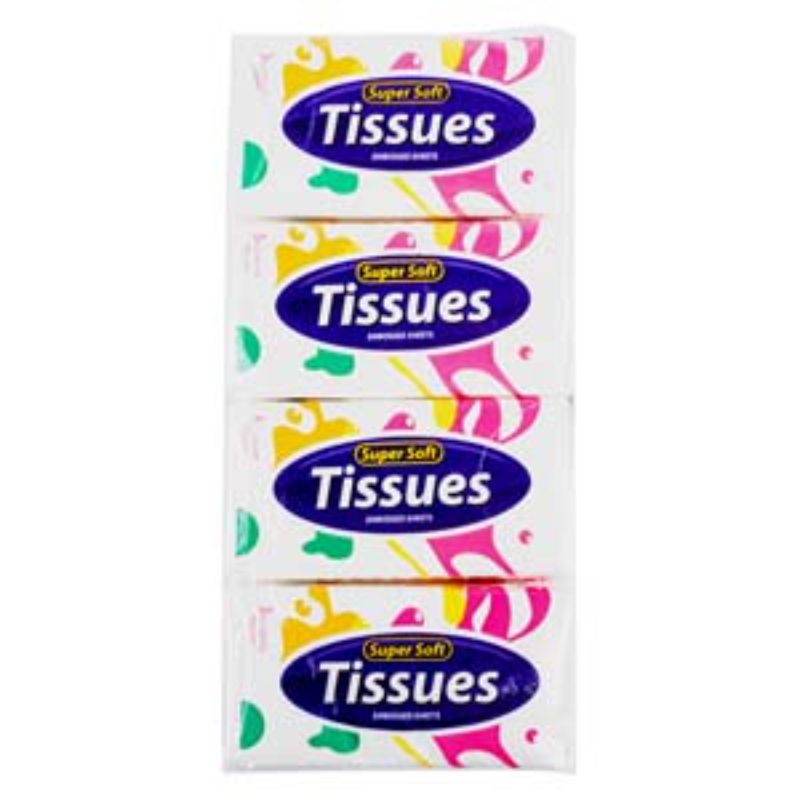 8 Pack 3 Ply Pocket Tissue