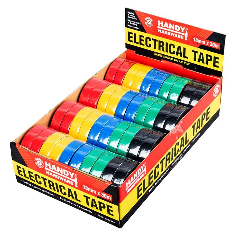 Coloured Electrical Tape - 18mm x 30m