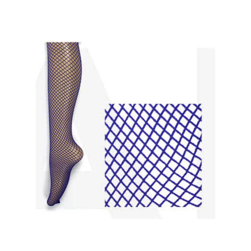 Womens Dark Blue Fishnet Pantyhose - The Base Warehouse