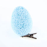Load image into Gallery viewer, 6 Pack Polystyrene Decorative Easter Eggs with Clip - 5cm x 3.5cm