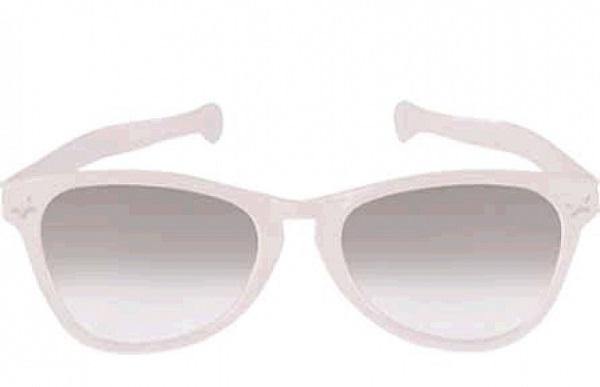 White Jumbo Glasses - The Base Warehouse