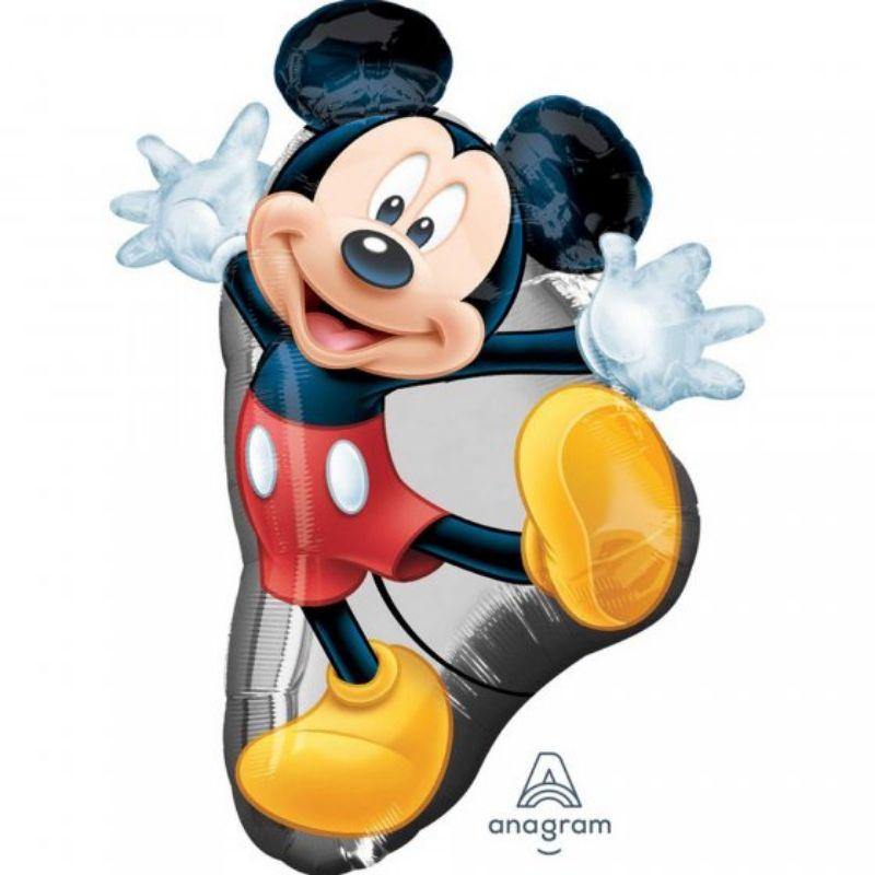 SuperShape XL Mickey Full Body Foil Balloon - 55cm x 78cm - The Base Warehouse