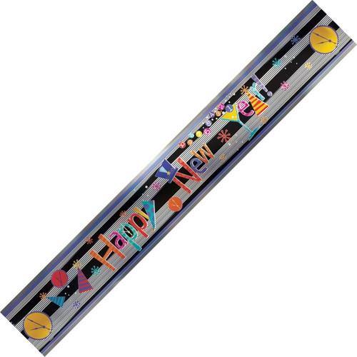 New Years Countdown Foil Banner - 3.6m