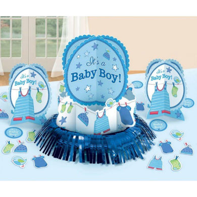 Shower with Love Boy Table Decoration Kit - The Base Warehouse