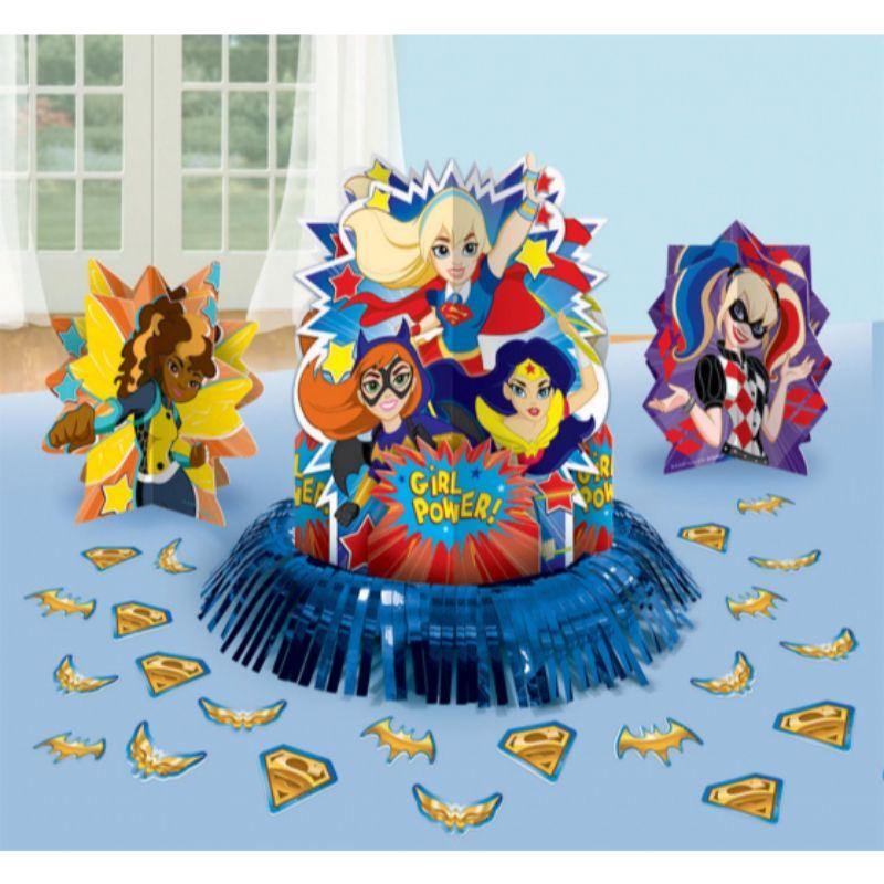 DC Superhero Girls Table Decorations Kit - The Base Warehouse