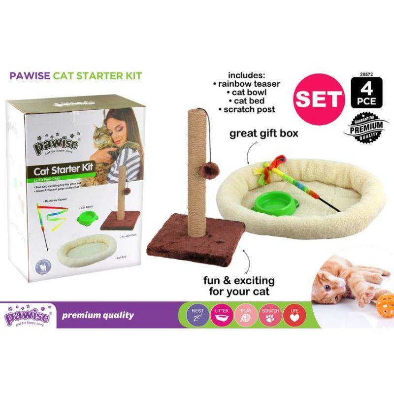 4 Piece Kitten Starter Kit