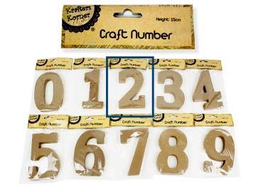 Natural Craft Number 2 - 15cm - The Base Warehouse