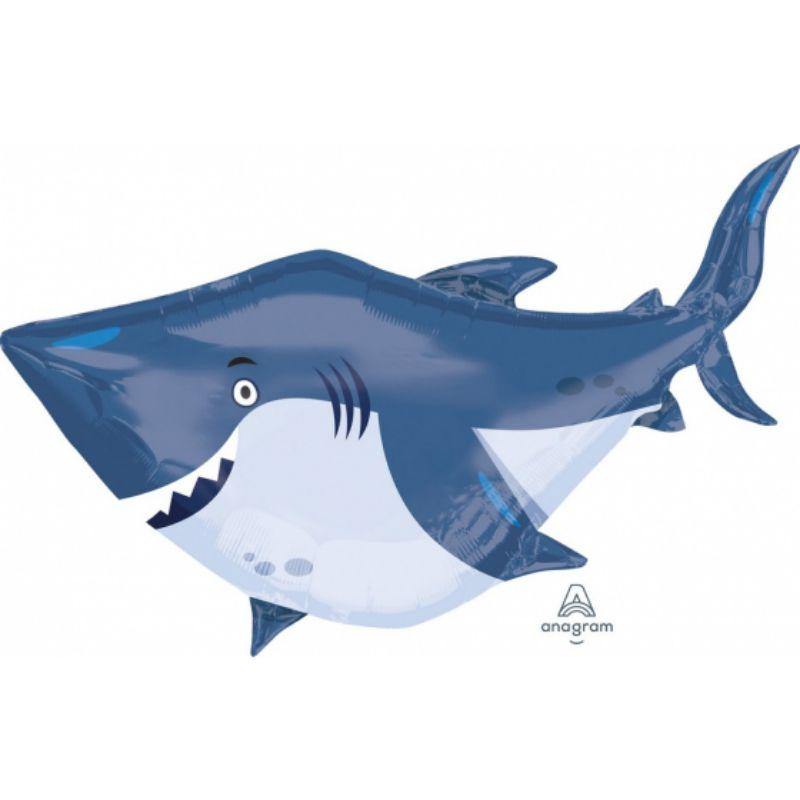 SuperShape Ocean Buddies Shark Foil Balloon - 101cm x 81cm