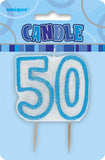 Load image into Gallery viewer, Glitz Pink Numeral 8 Candle