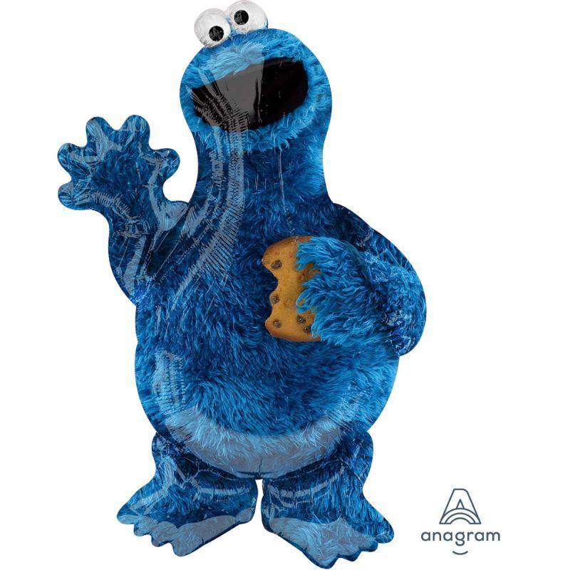 SuperShape Cookie Monster Foil Balloon - 58cm x 88cm