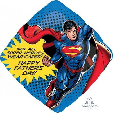 SuperShape Superman with Cape Foil Balloon - 74cm - The Base Warehouse