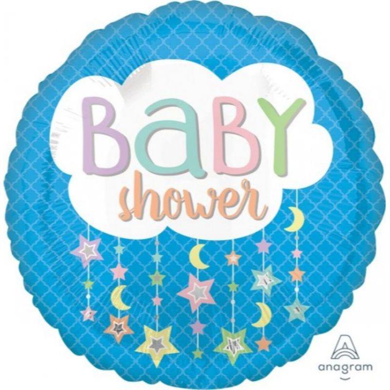 Baby Shower Cloud Foil Balloon - 45cm