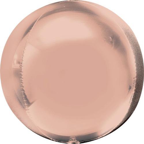 Rose Gold Shape Orbz Foil Balloon - 40cm