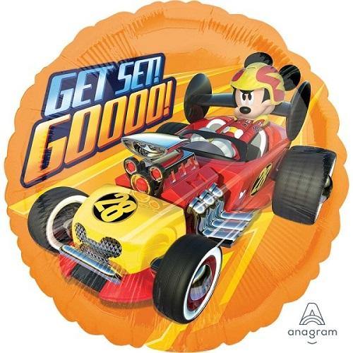 Micky Roadster Foil Balloon - The Base Warehouse