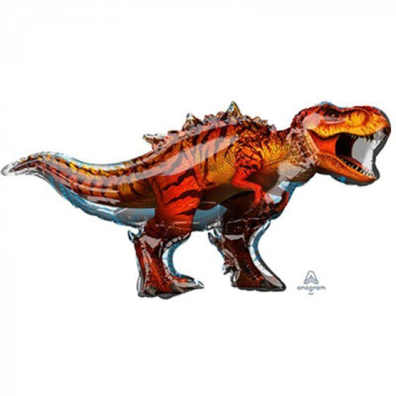 Jurassic World T-Rex Foil Balloon - 114cm x 60cm