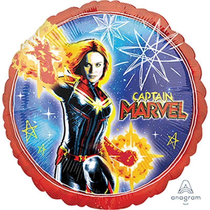 Captain Marvel Foil Balloon - 45cm