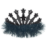 Load image into Gallery viewer, Black Tinsel Tiara