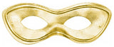 Load image into Gallery viewer, Gold Super Hero Mask - 7cm x 21cm