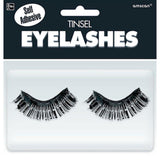Load image into Gallery viewer, Black Tinsel Eyelashes - The Base Warehouse