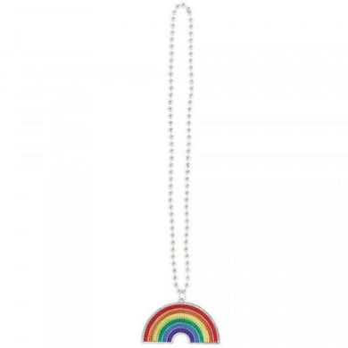 Rainbow Bling Necklace - 91.4cm - The Base Warehouse