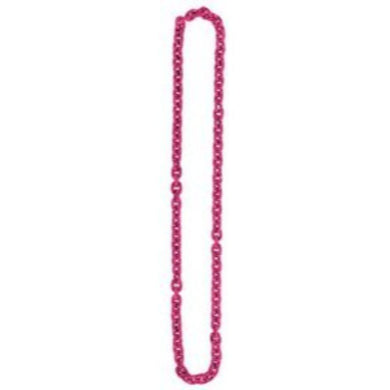 Pink Chain Link Necklace - The Base Warehouse