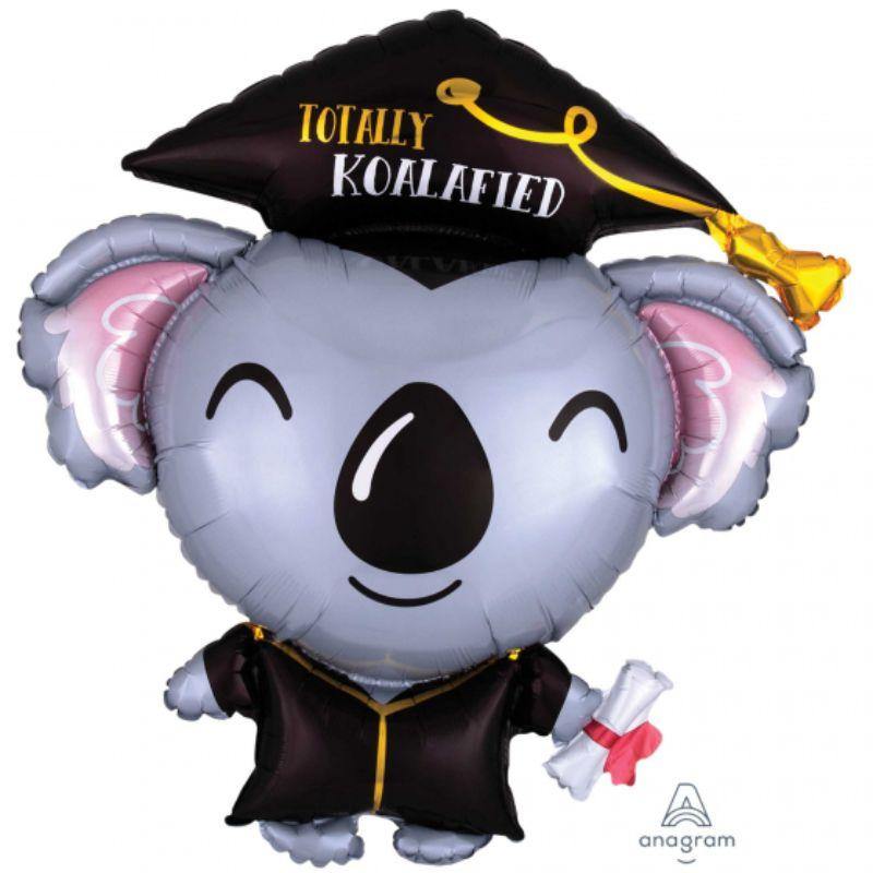 Totally Koalafied Foil Balloon - 76cm x 81cm - The Base Warehouse