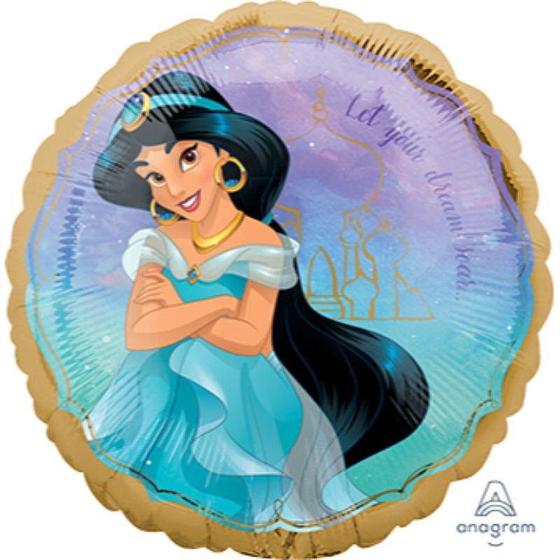 Aladdin Jasmine Once Upon A Time Foil Balloon - 45cm - The Base Warehouse