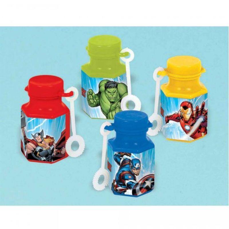 12 Pack Avengers Epic Mini Bubbles - 18ml - The Base Warehouse