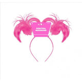 Load image into Gallery viewer, Pink Ponytail Headbopper - 20cm x 12.7cm
