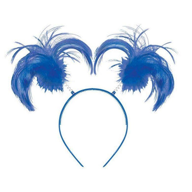 Blue Ponytail Headbopper - The Base Warehouse