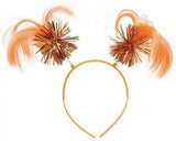 Load image into Gallery viewer, Orange Ponytail Headbopper