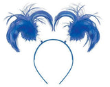 Load image into Gallery viewer, Blue Ponytail Headbopper - The Base Warehouse
