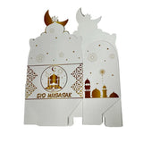 Load image into Gallery viewer, 6 Pack Gold & White Eid Gift Box