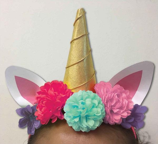 Magical Unicorn Deluxe Headband - The Base Warehouse