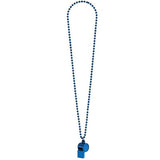 Load image into Gallery viewer, Blue Whistle On Chain Necklace - The Base Warehouse

