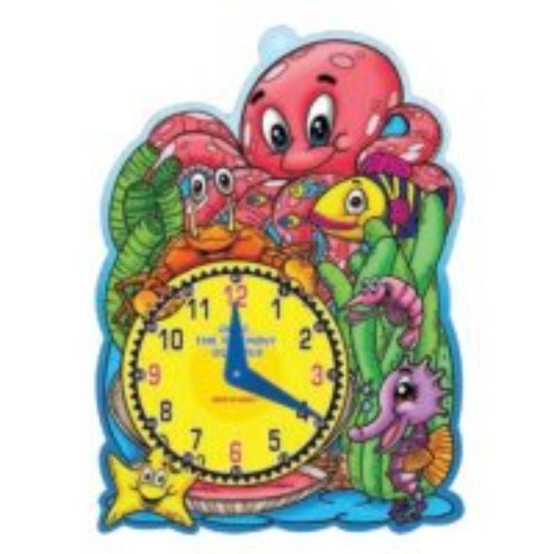 Lets Learn Time Octo, The Friendly Octopus - 290mm x 380mm x 5mm