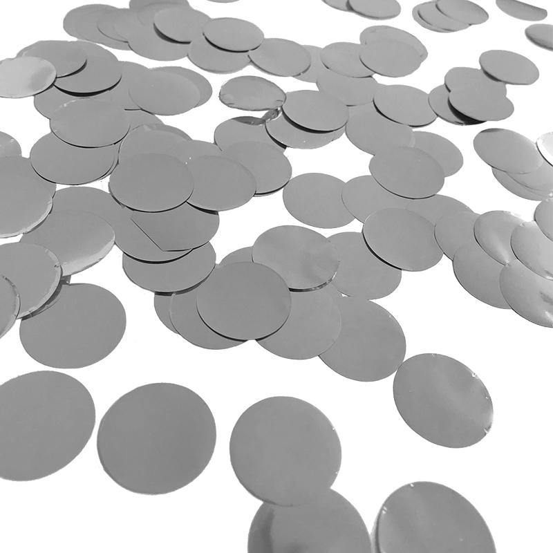 Assorted Silver Paper Balloon Confetti - 15g