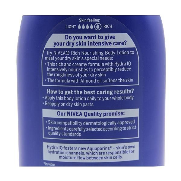 Nivea Rich Nourishing Body Lotion - 400ml